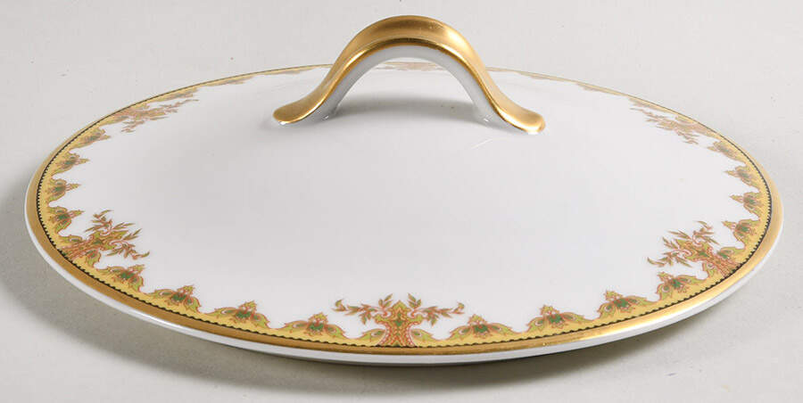 Schleiger 582 Lid for Round Vegetable by Haviland-1