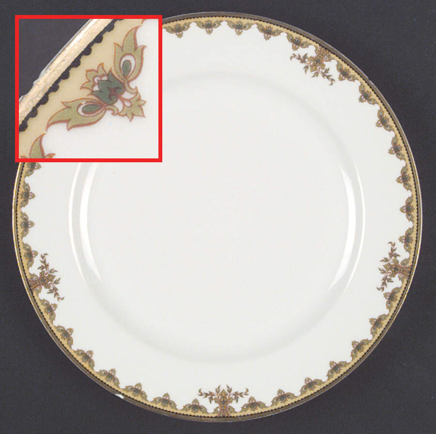 Schleiger 582 Dinner Plate by Haviland-1