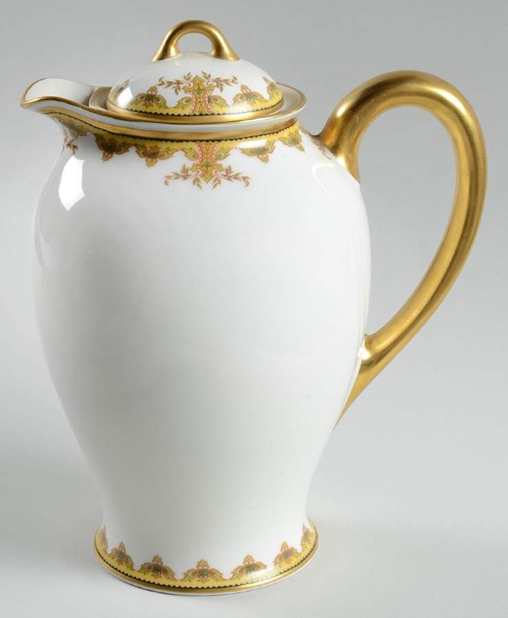 Schleiger 582 Chocolate Pot & Lid by Haviland-1