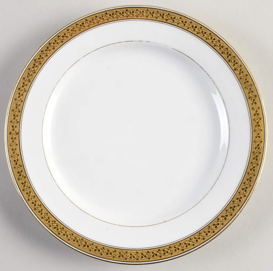 Schleiger 584 Luncheon Plate by Haviland-1