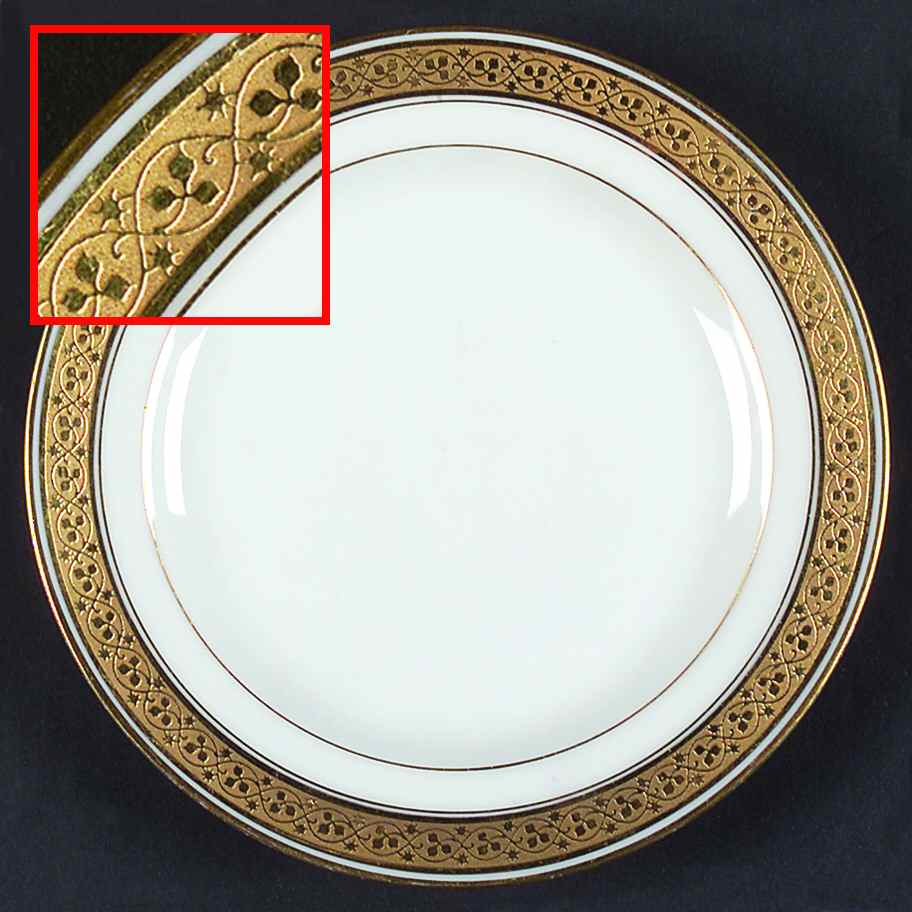 Schleiger 584 Bread & Butter Plate by Haviland-1