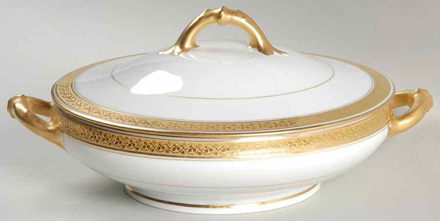 Schleiger 584 Round Covered Vegetable by Haviland-1