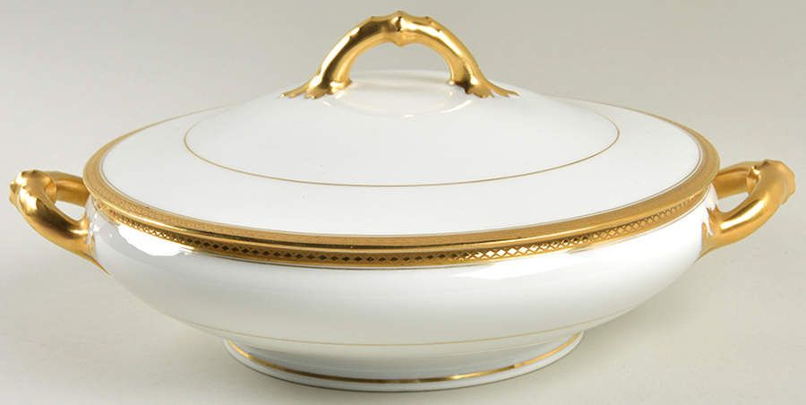 Schleiger 585a Round Covered Vegetable by Haviland-1