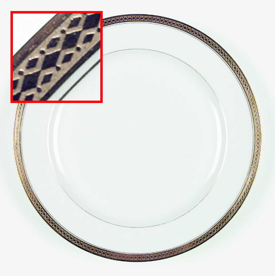 Schleiger 586 Dinner Plate by Haviland-1
