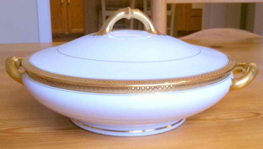Schleiger 586 Round Covered Vegetable by Haviland-1