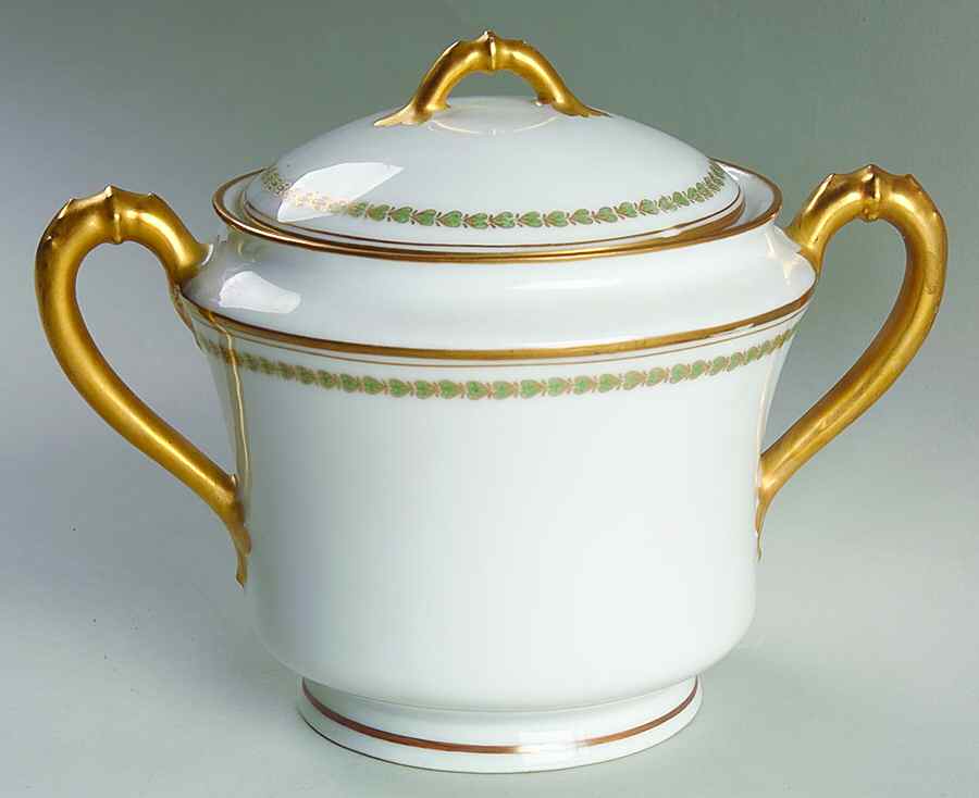 Schleiger 587 Sugar Bowl & Lid by Haviland-1