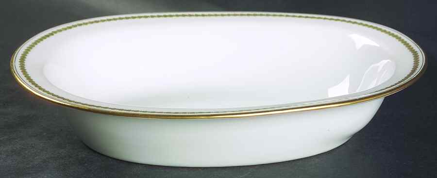 Schleiger 587 10" Oval Vegetable Bowl by Haviland-1