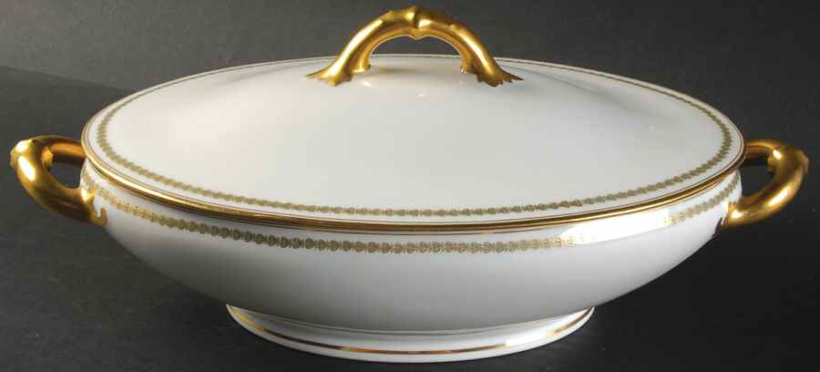 Schleiger 587 Oval Covered Vegetable by Haviland-1