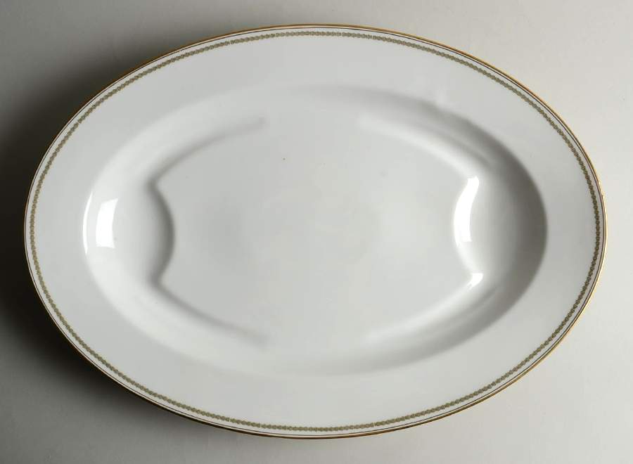 Schleiger 587 20" Oval Serving Platter by Haviland-1