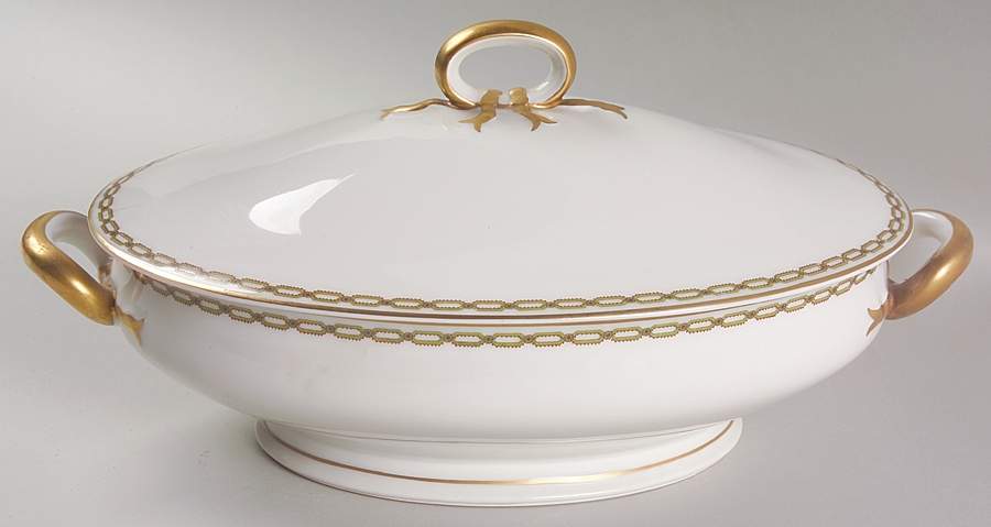 Schleiger 588 Oval Covered Vegetable by Haviland-1