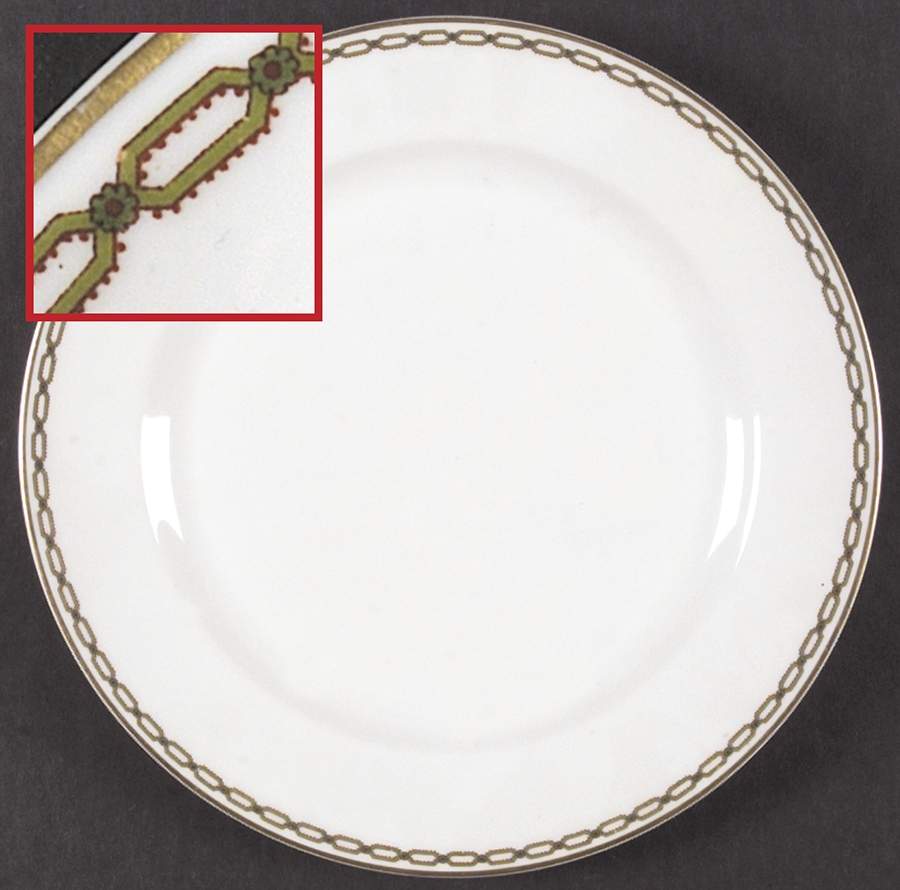 Schleiger 588 Luncheon Plate by Haviland-1