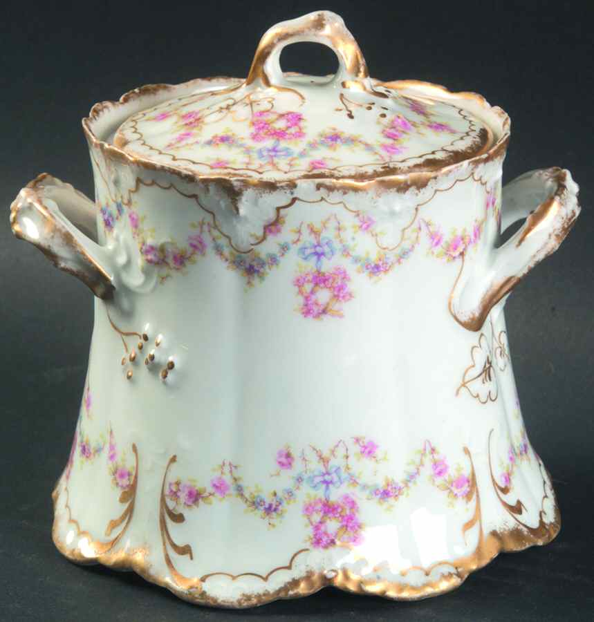 Schleiger 597 Sugar Bowl & Lid by Haviland-1