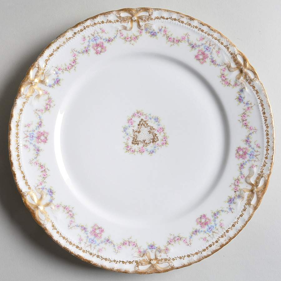 Schleiger 597a Dinner Plate by Haviland-1
