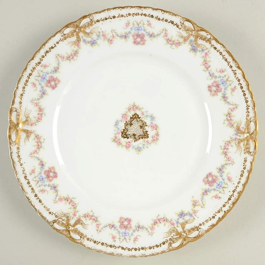 Schleiger 597a Luncheon Plate by Haviland-1