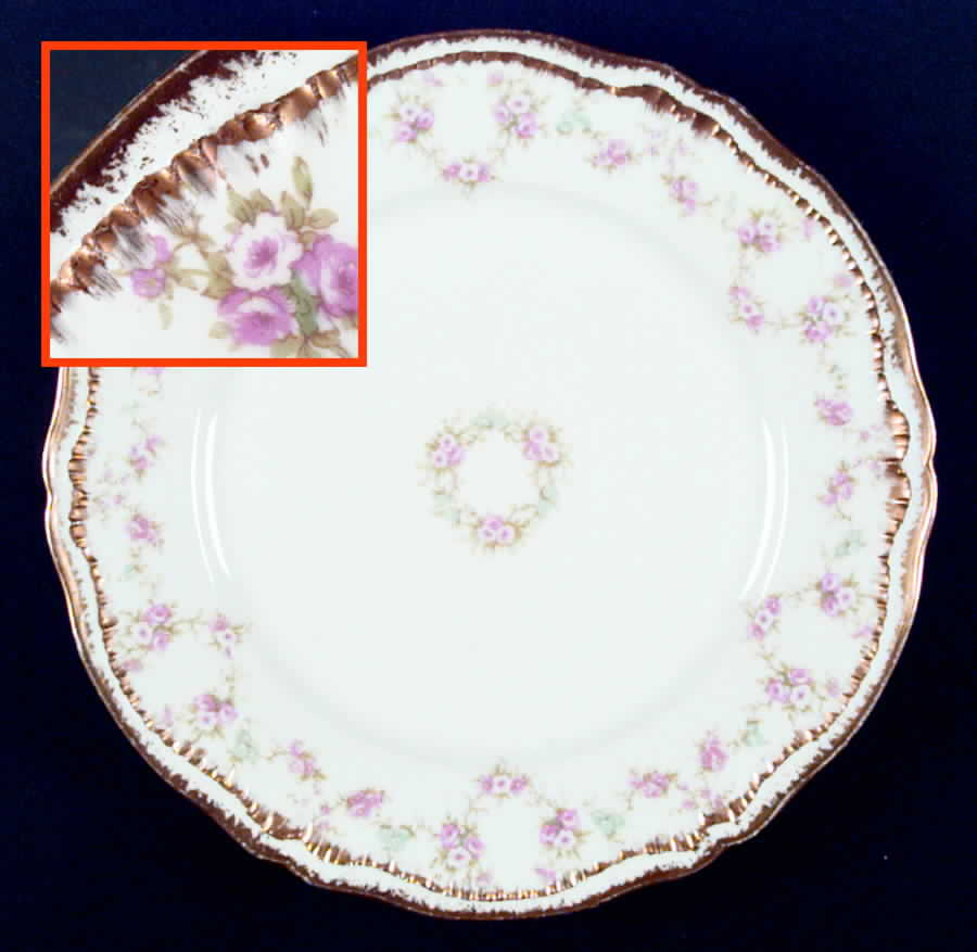 Schleiger 598 Dinner Plate by Haviland-1