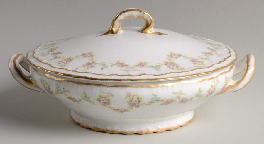 Schleiger 598 Round Covered Vegetable by Haviland-1
