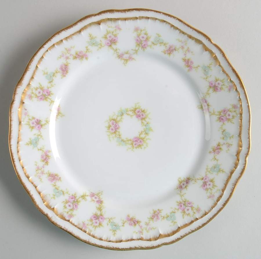 Schleiger 598 Luncheon Plate by Haviland-1