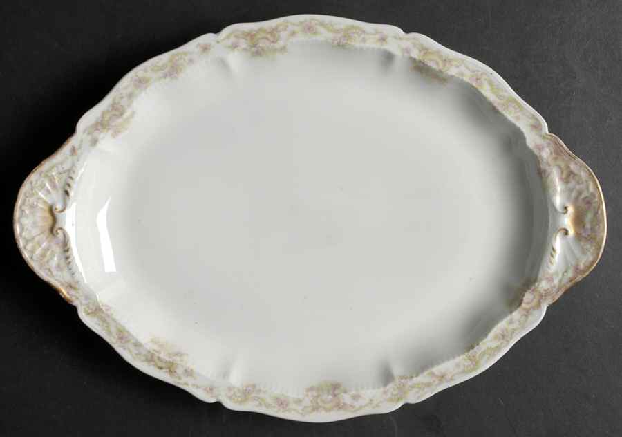 Schleiger 599 11" Oval Serving Platter by Haviland-1