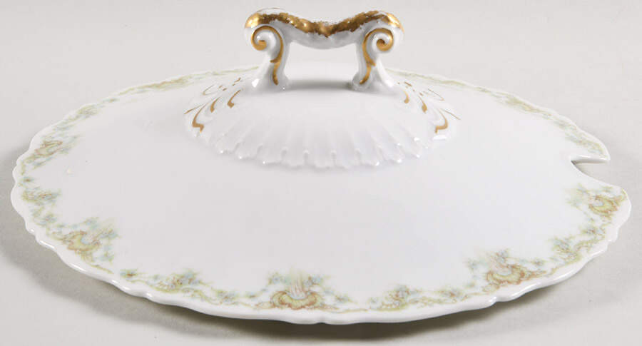 Schleiger 599e Lid for Round Vegetable by Haviland-1