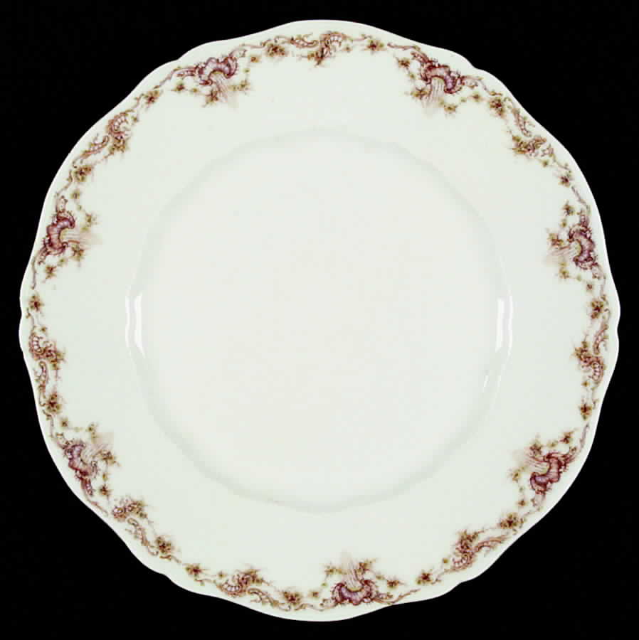 Schleiger 599k Dinner Plate by Haviland-1