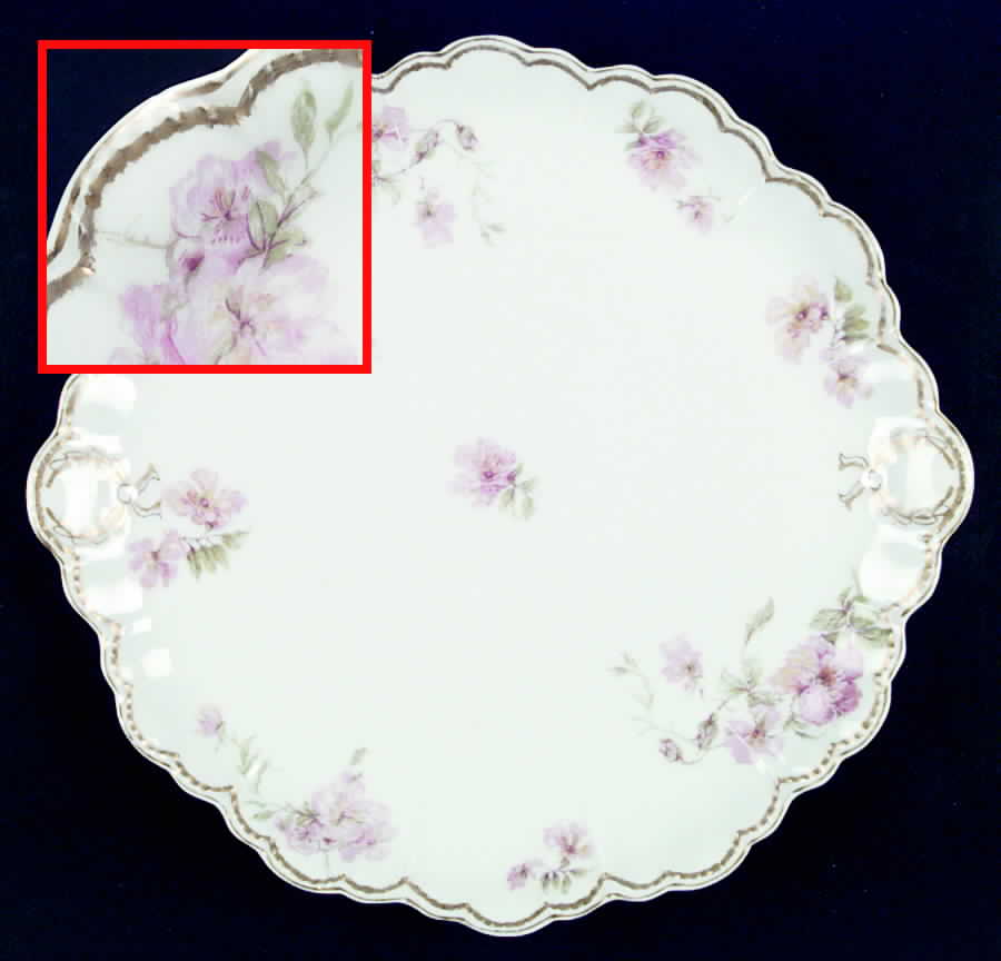 Schleiger 59g Cake Plate by Haviland-1