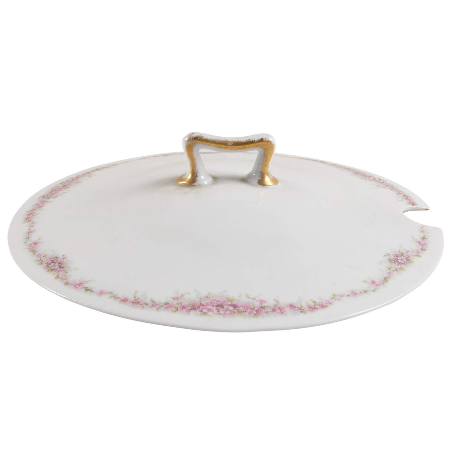 Schleiger 601c Lid for Round Vegetable by Haviland-1