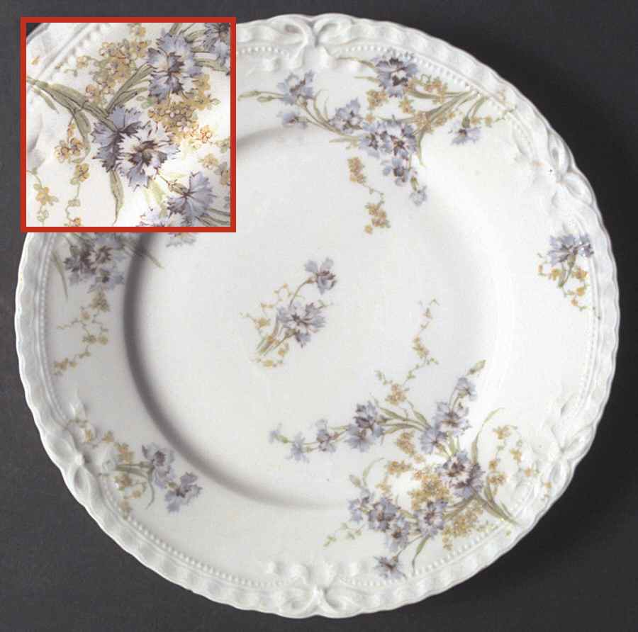 Schleiger 603b Dinner Plate by Haviland-1