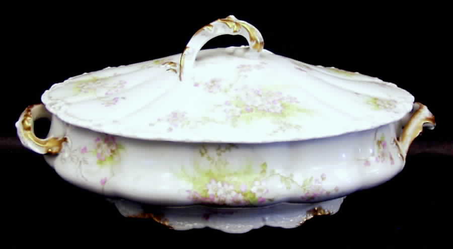 Schleiger 609b Oval Covered Vegetable by Haviland-1