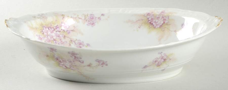 Schleiger 609b 9" Oval Vegetable Bowl by Haviland-1