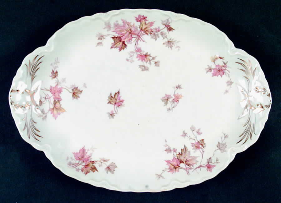 Schleiger 60A 11" Oval Serving Platter by Haviland-1