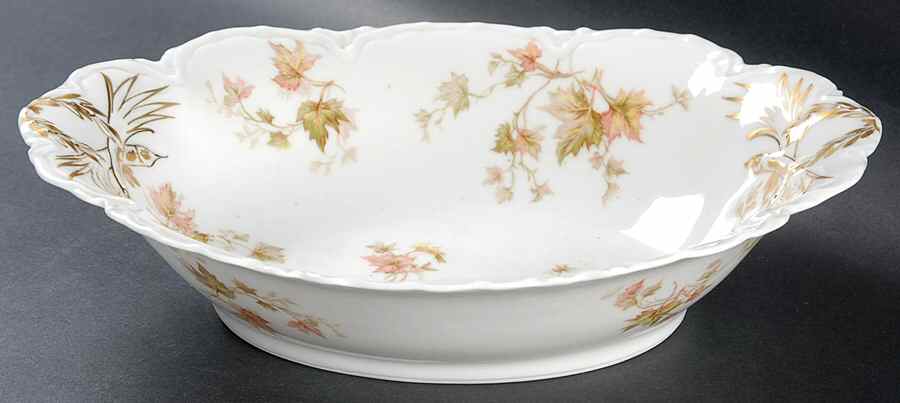 Schleiger 60A 10" Oval Vegetable Bowl by Haviland-1