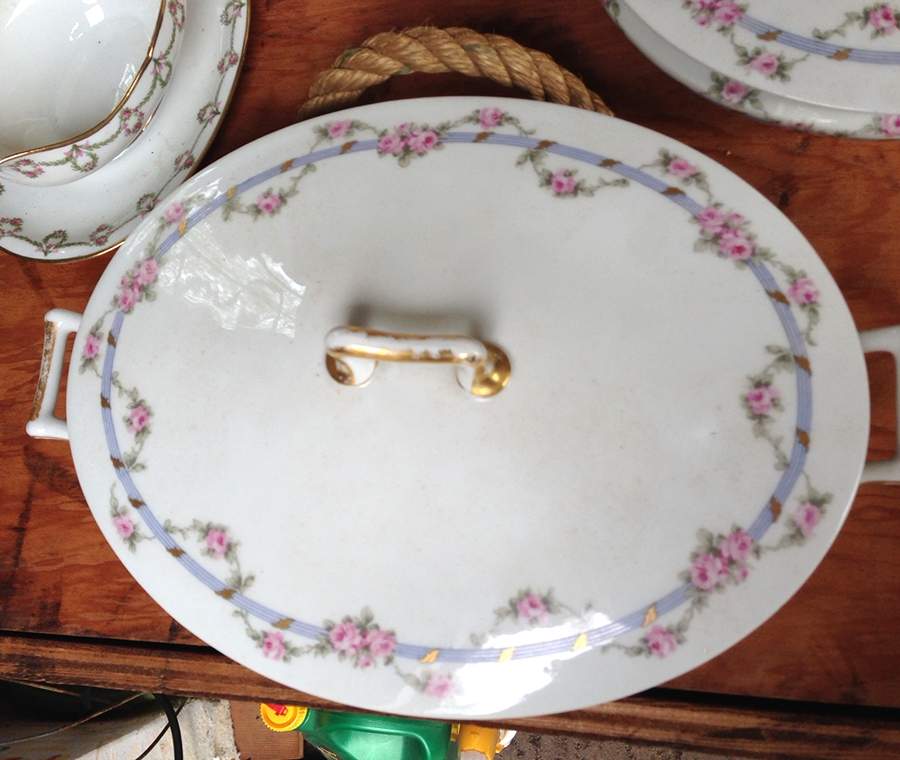 Schleiger 612a Oval Covered Vegetable by Haviland-1