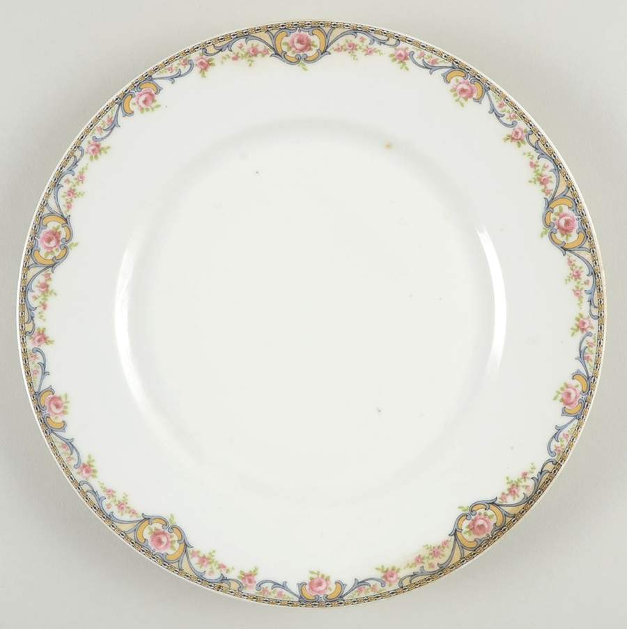 Schleiger 614 Dinner Plate by Haviland-1