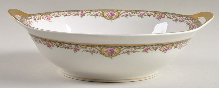 Schleiger 614a 10" Round Vegetable Bowl by Haviland-1
