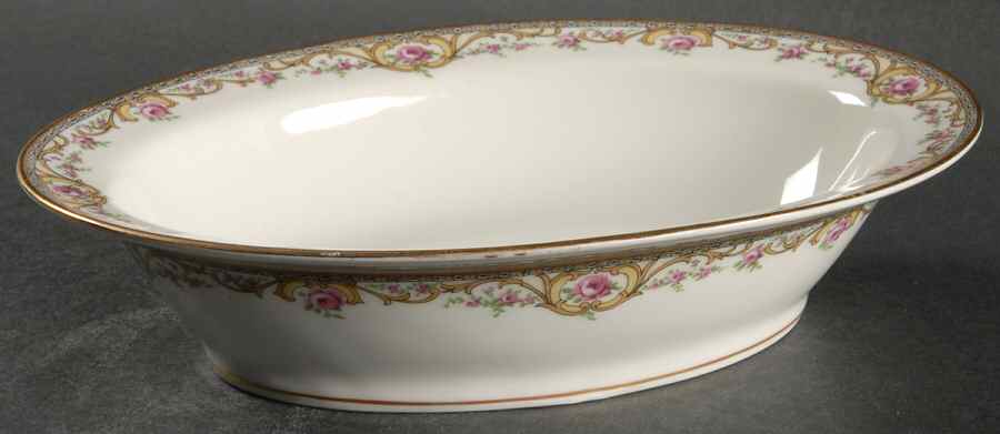 Schleiger 614a 9" Oval Vegetable Bowl by Haviland-1