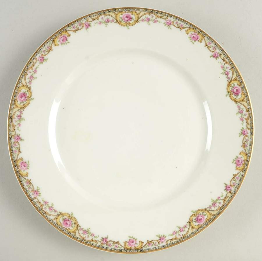 Schleiger 614a Dinner Plate by Haviland-1