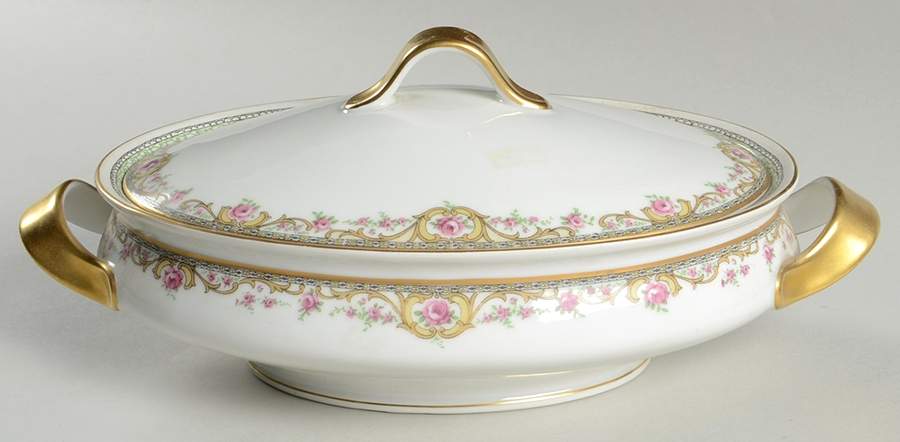 Schleiger 614a Oval Covered Vegetable by Haviland-1