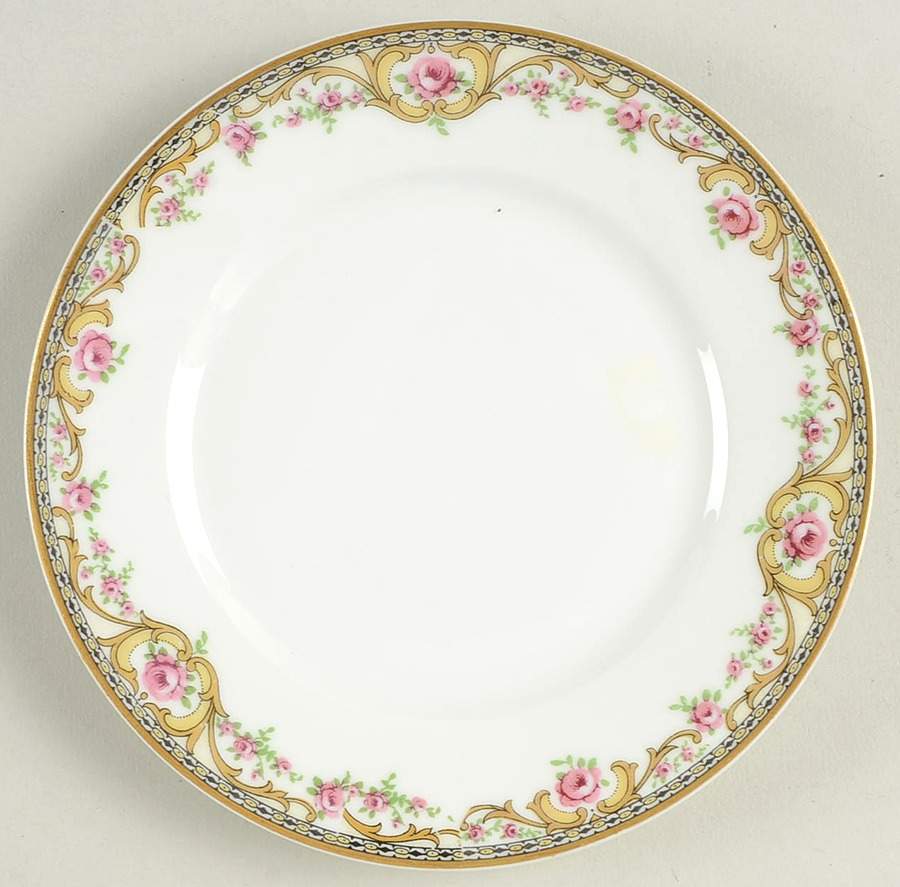 Schleiger 614a Bread & Butter Plate by Haviland-1