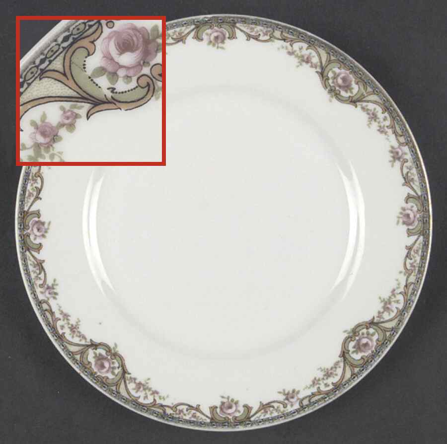 Schleiger 614b Salad Plate by Haviland-1