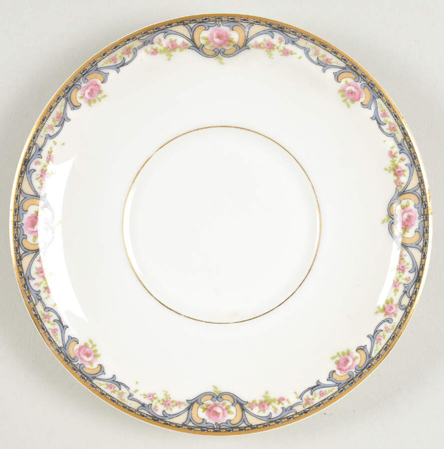 Schleiger 614E Saucer for Cream Soup Bowl by Haviland-1