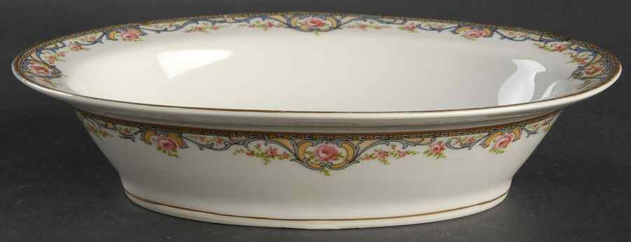 Schleiger 614E 9" Oval Vegetable Bowl by Haviland-1