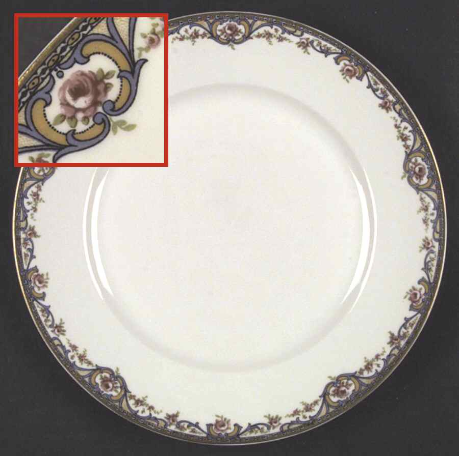 Schleiger 614E Dinner Plate by Haviland-1