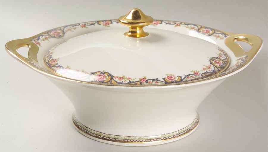 Schleiger 614E Round Covered Vegetable by Haviland-1