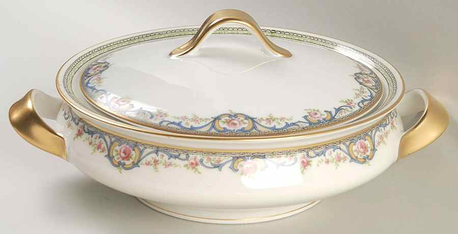 Schleiger 614E Round Covered Vegetable by Haviland-1