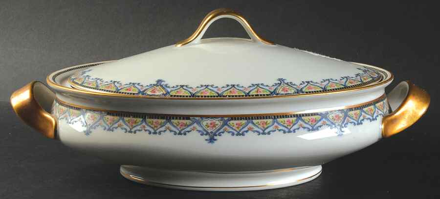 Schleiger 617a Oval Covered Vegetable by Haviland-1