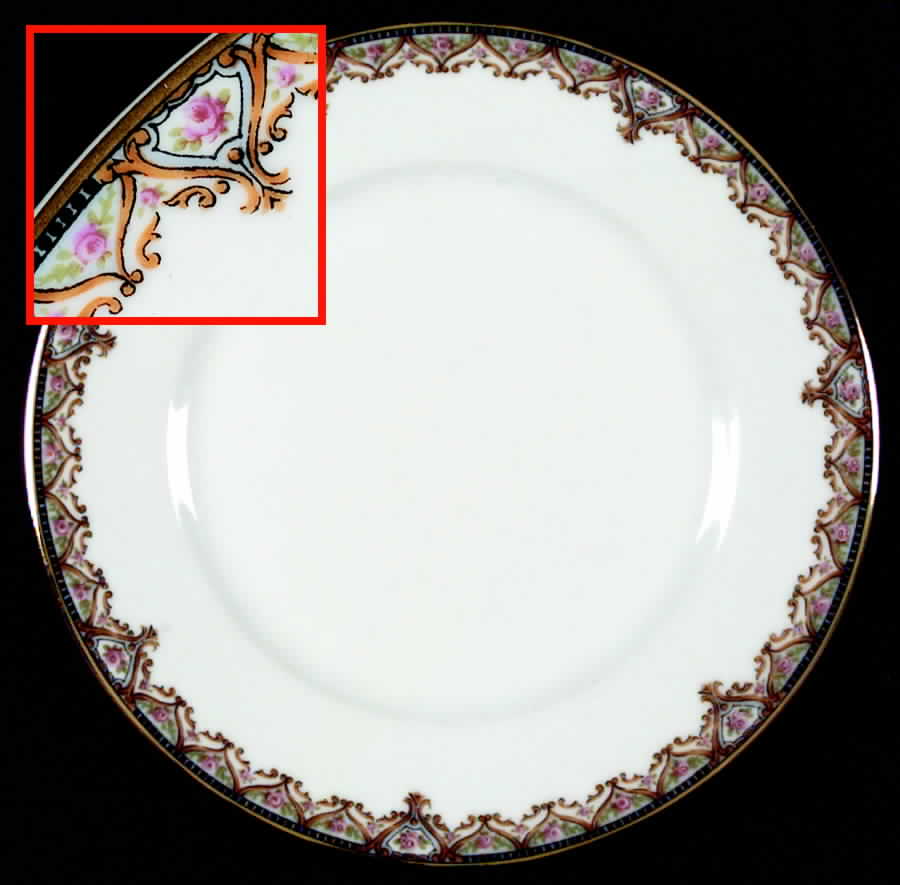 Schleiger 617b Dinner Plate by Haviland-1