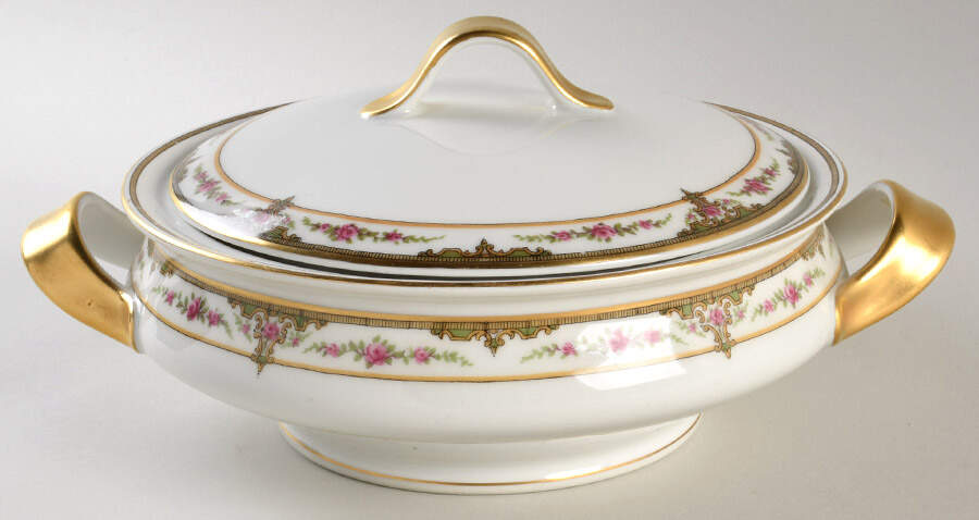 Schleiger 618 Round Covered Vegetable by Haviland-1