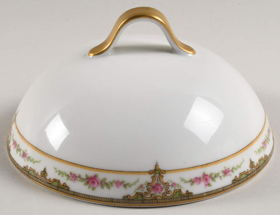 Schleiger 618 Lid for Round Butter by Haviland-1