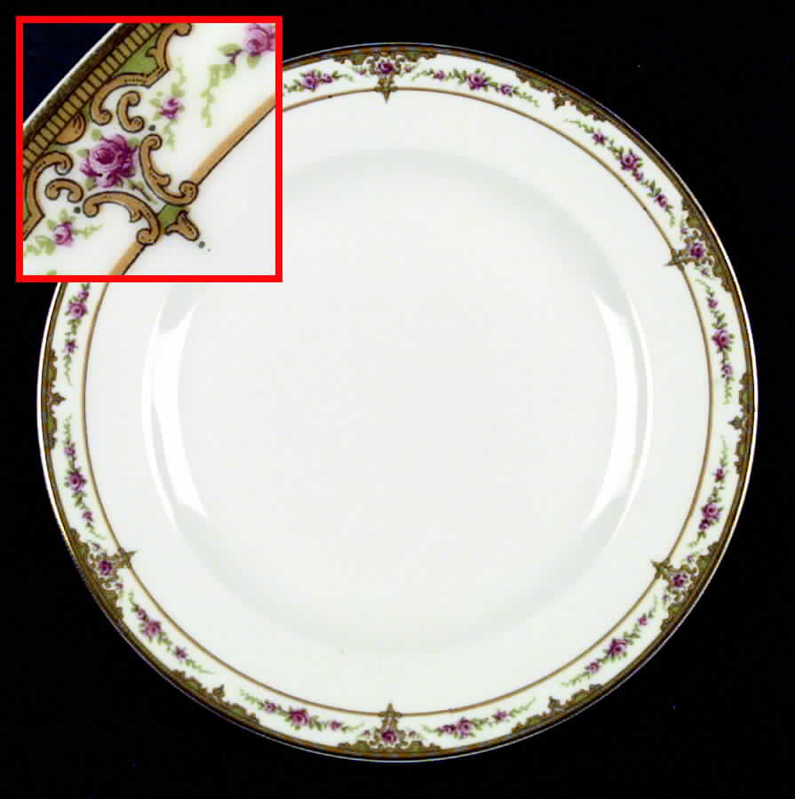 Schleiger 618 Dinner Plate by Haviland-1