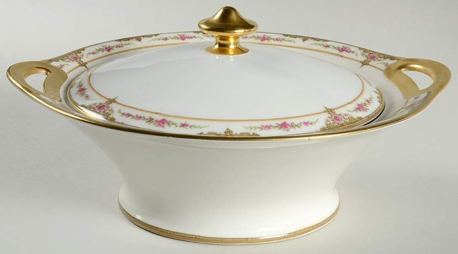 Schleiger 618 Round Covered Vegetable by Haviland-1